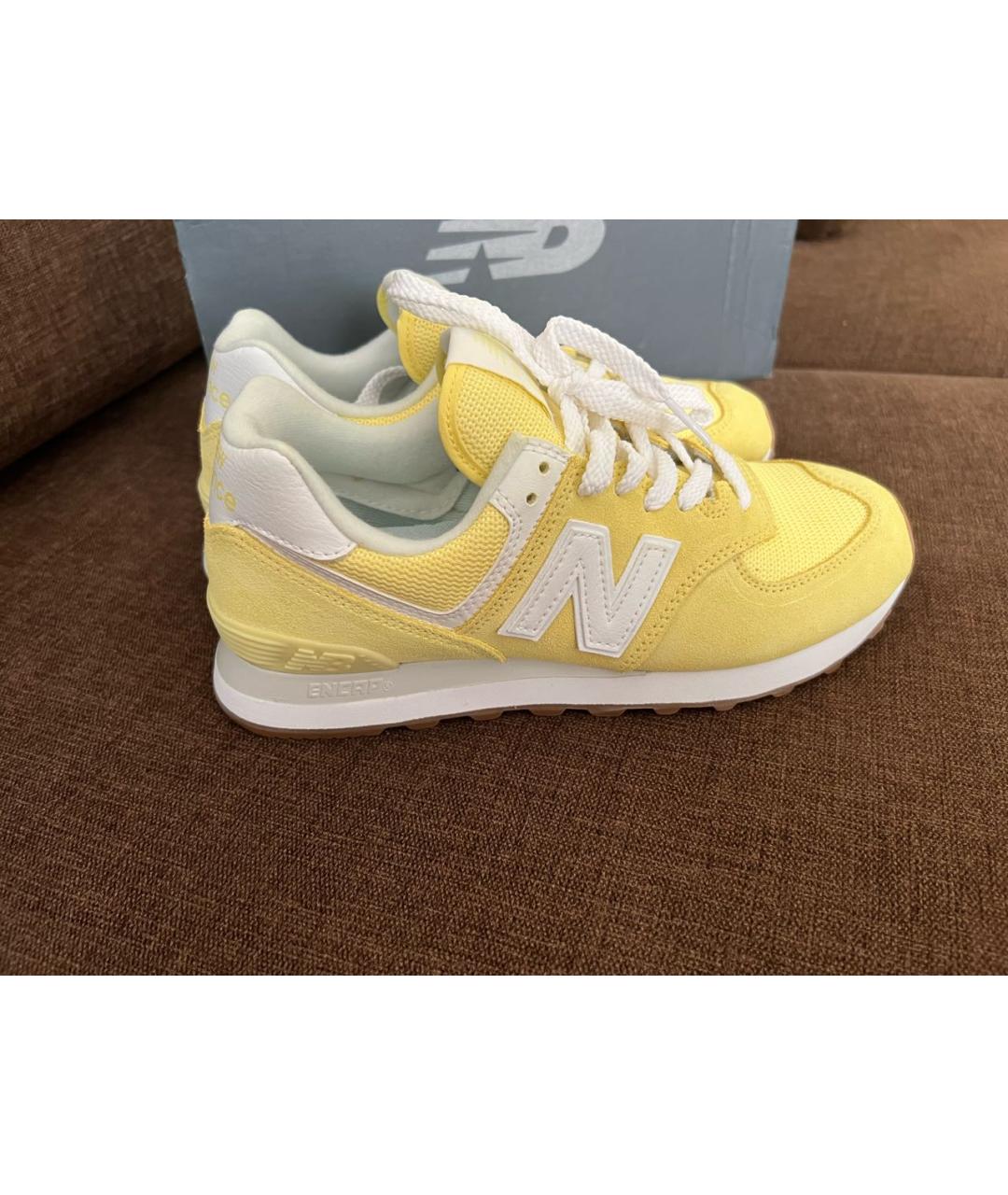 NEW BALANCE Желтые кроссовки, фото 9