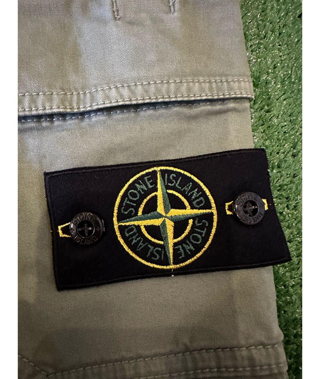 STONE ISLAND Хлопко-эластановые шорты, фото 2