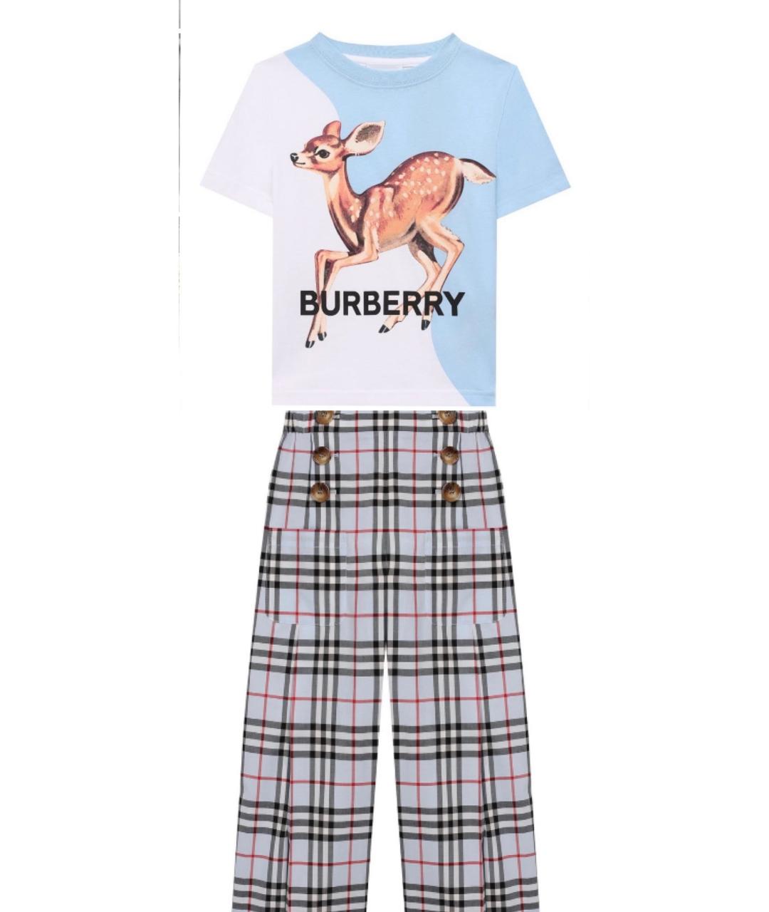 BURBERRY Хлопковый комплект, фото 7