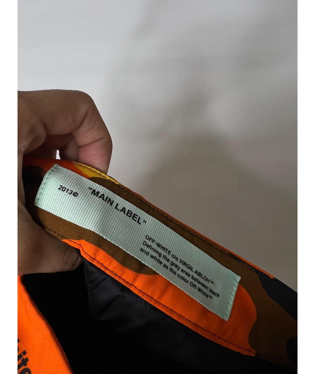 OFF-WHITE Мульти хлопковые шорты, фото 4