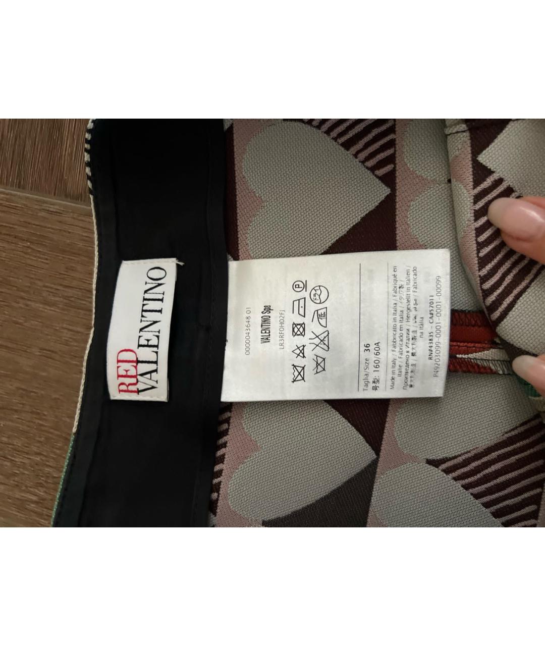 RED VALENTINO Вискозные шорты, фото 3