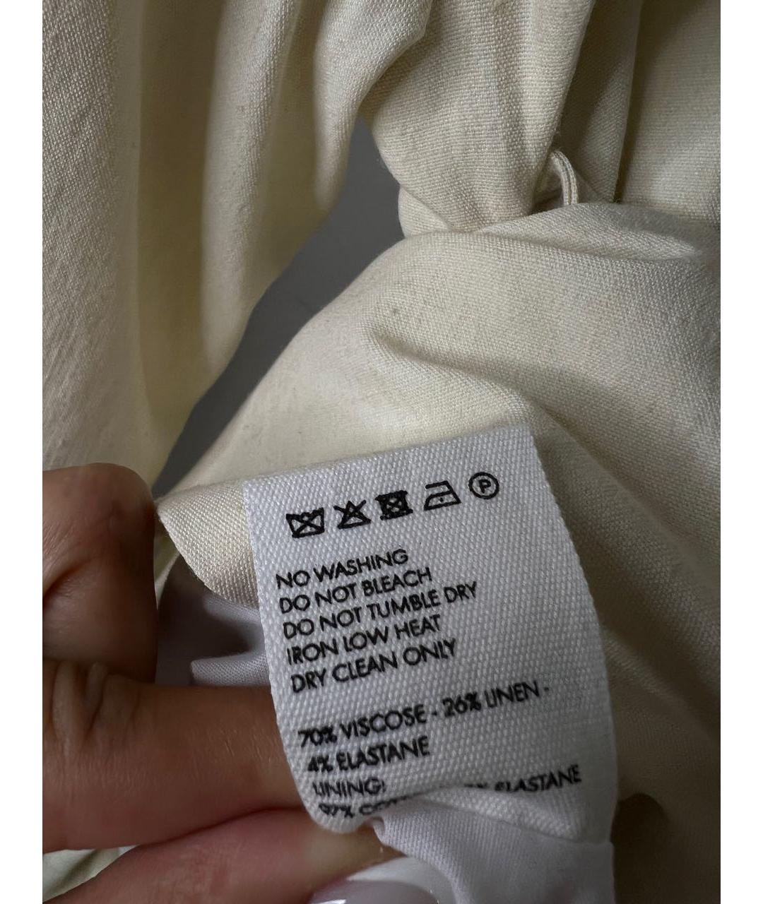 JACQUEMUS Бежевое платье, фото 6