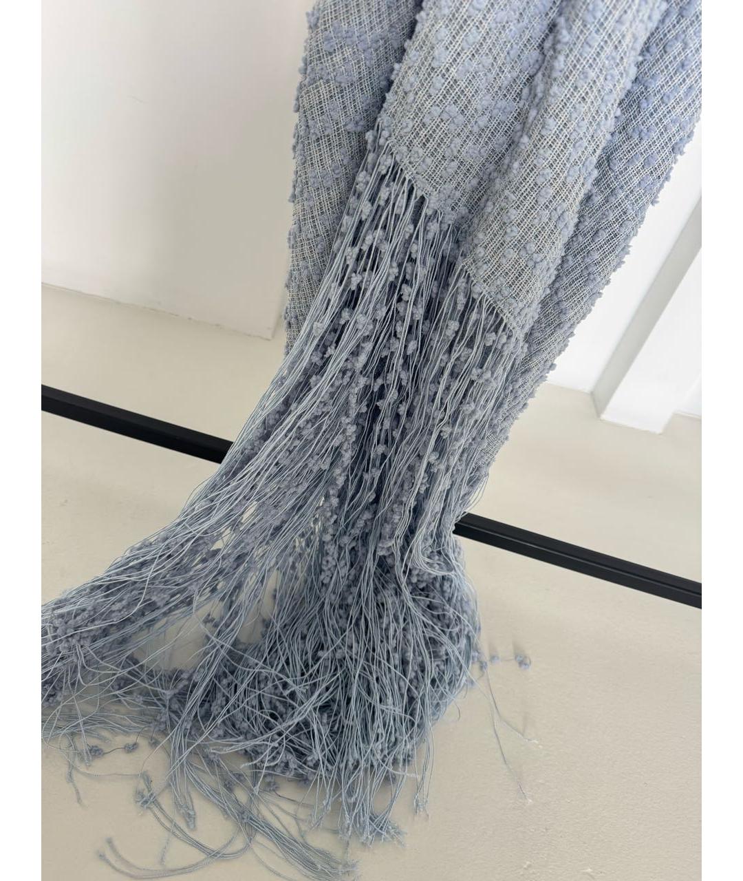 JACQUEMUS Голубое коктейльное платье, фото 5