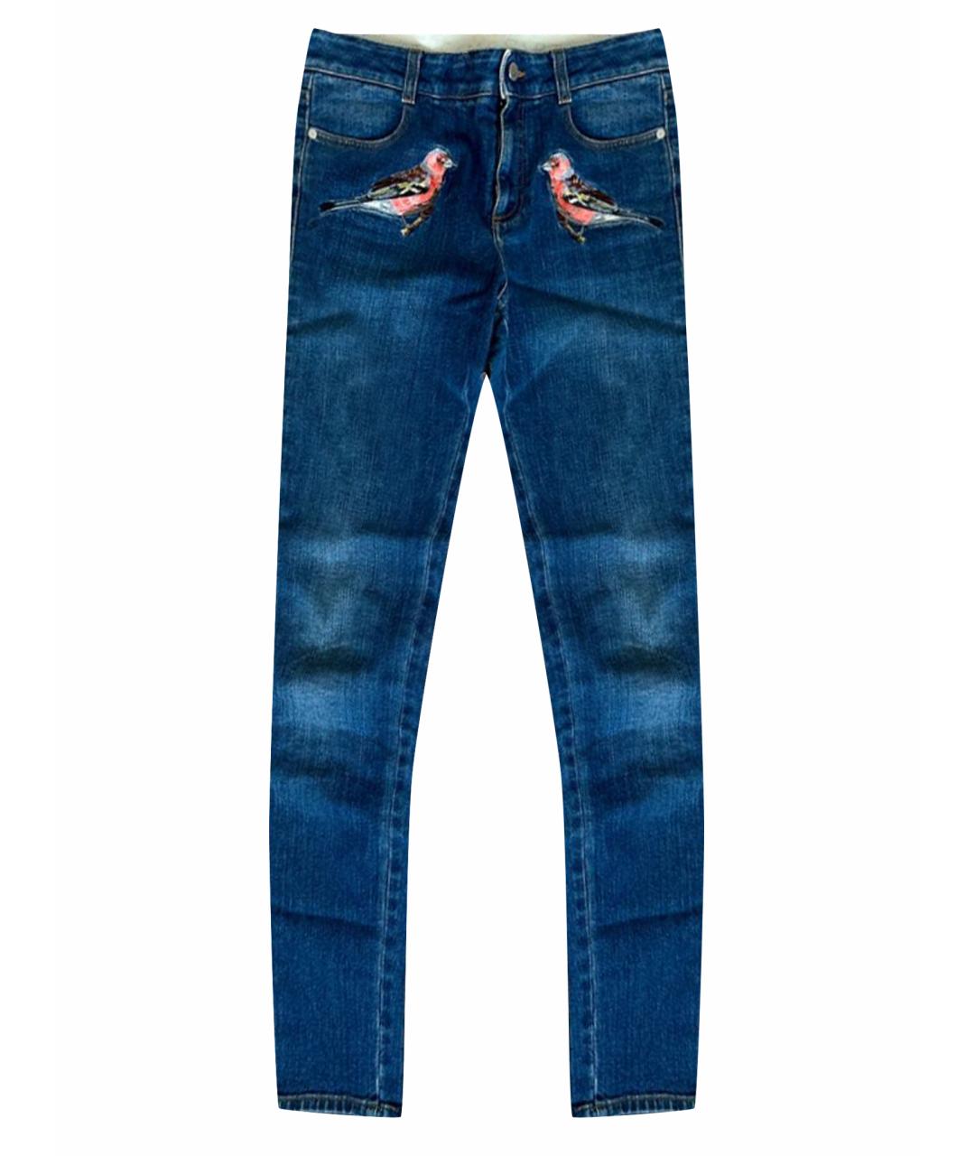 STELLA MCCARTNEY Синие джинсы слим, фото 1