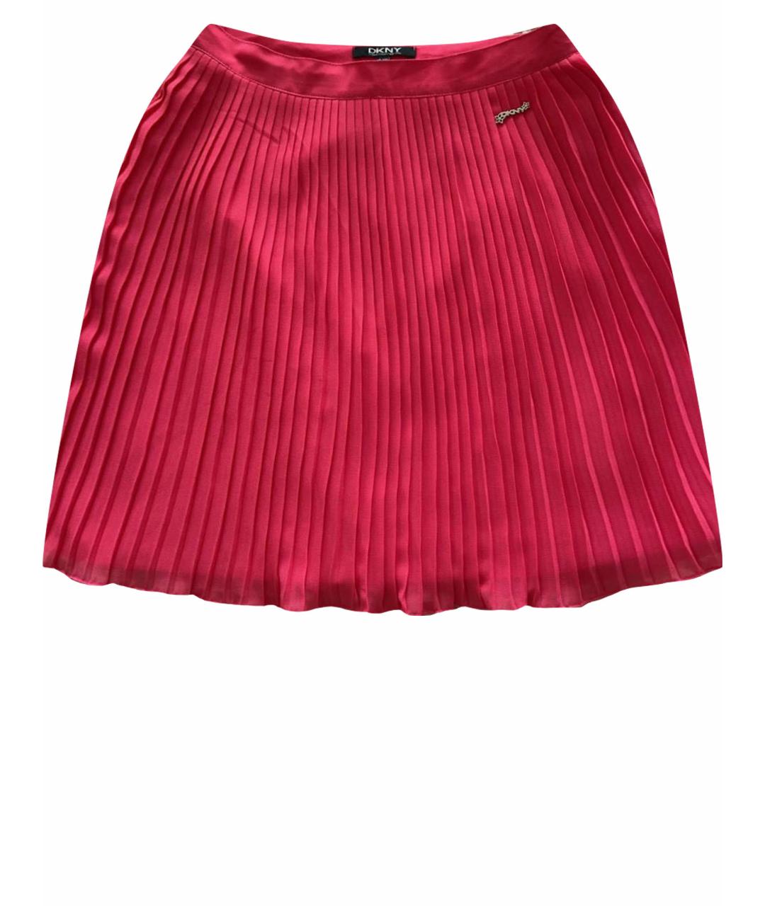 DKNY Фуксия хлопковая юбка, фото 1