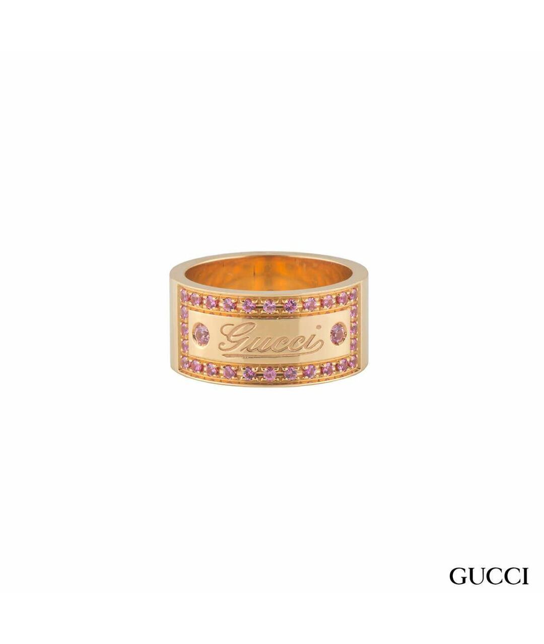 GUCCI Золотое кольцо из розового золота, фото 2