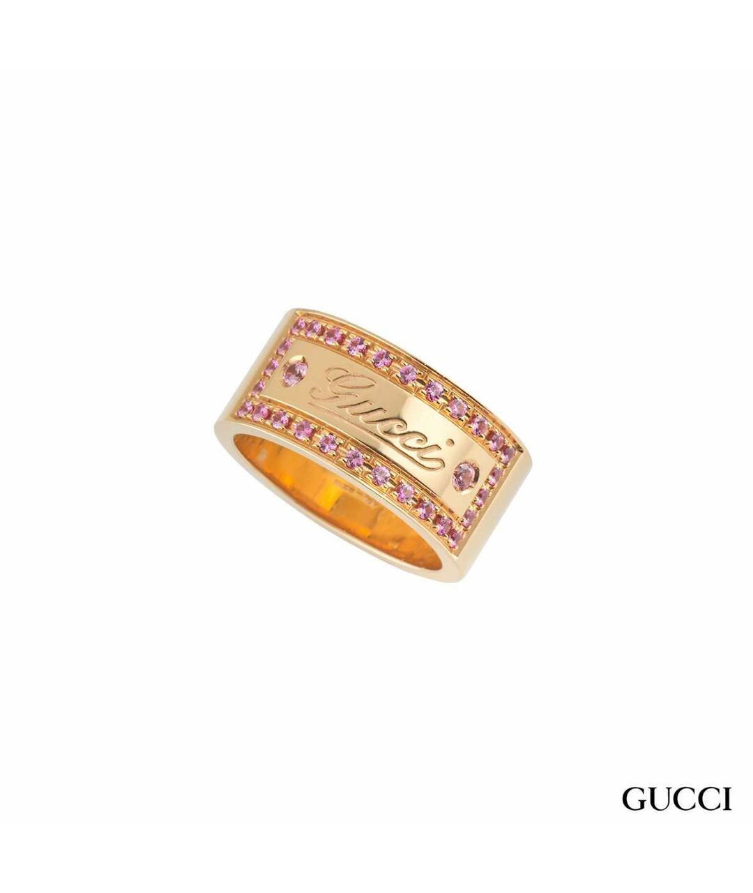 GUCCI Золотое кольцо из розового золота, фото 3