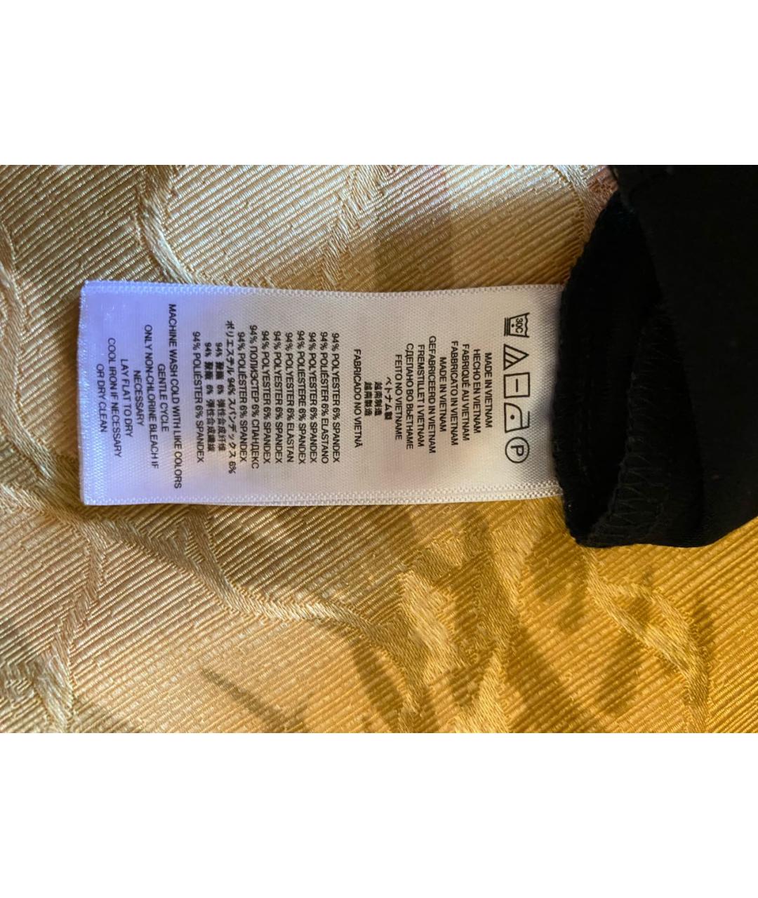 MICHAEL MICHAEL KORS Черное полиэстеровое коктейльное платье, фото 7