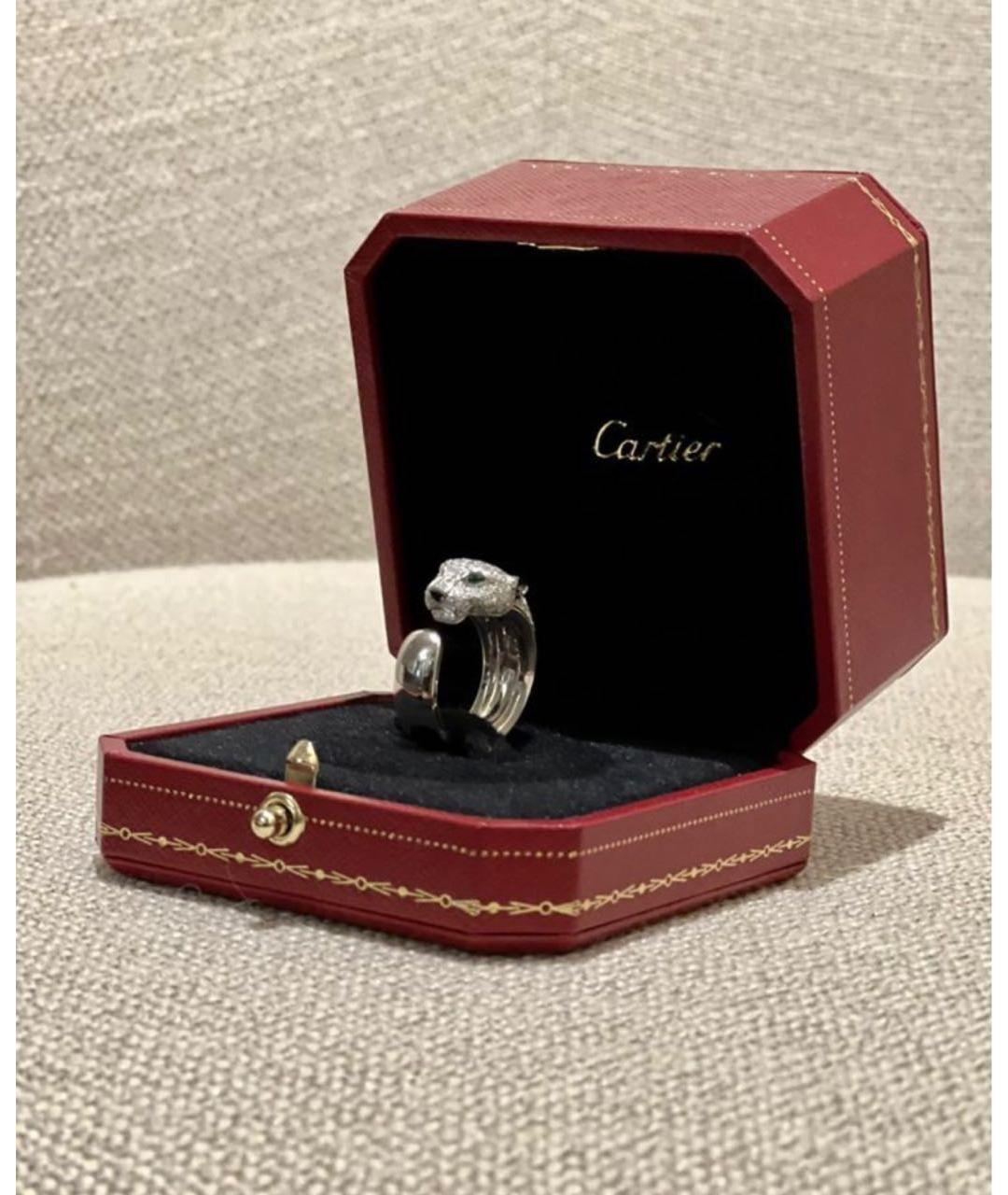 CARTIER Серое кольцо из белого золота, фото 2