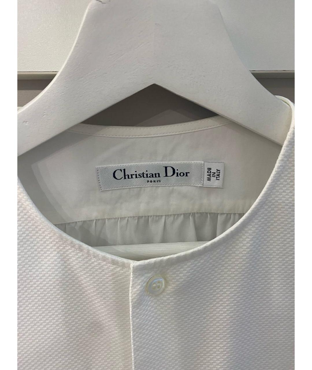 CHRISTIAN DIOR PRE-OWNED Белое повседневное платье, фото 3