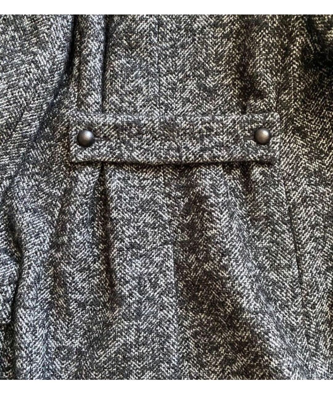 CHRISTIAN DIOR PRE-OWNED Антрацитовое шерстяное пальто, фото 4