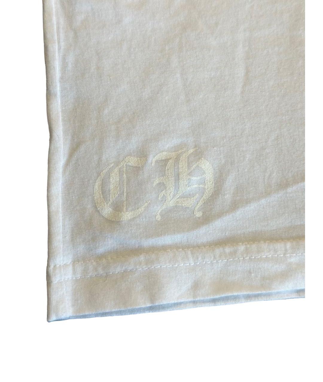 CHROME HEARTS Белая футболка, фото 4