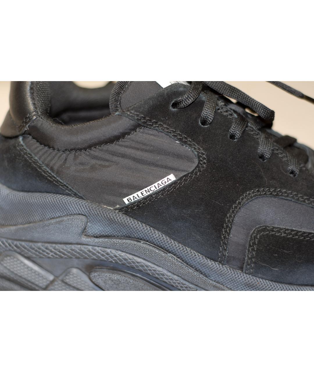 BALENCIAGA Черные кроссовки, фото 7