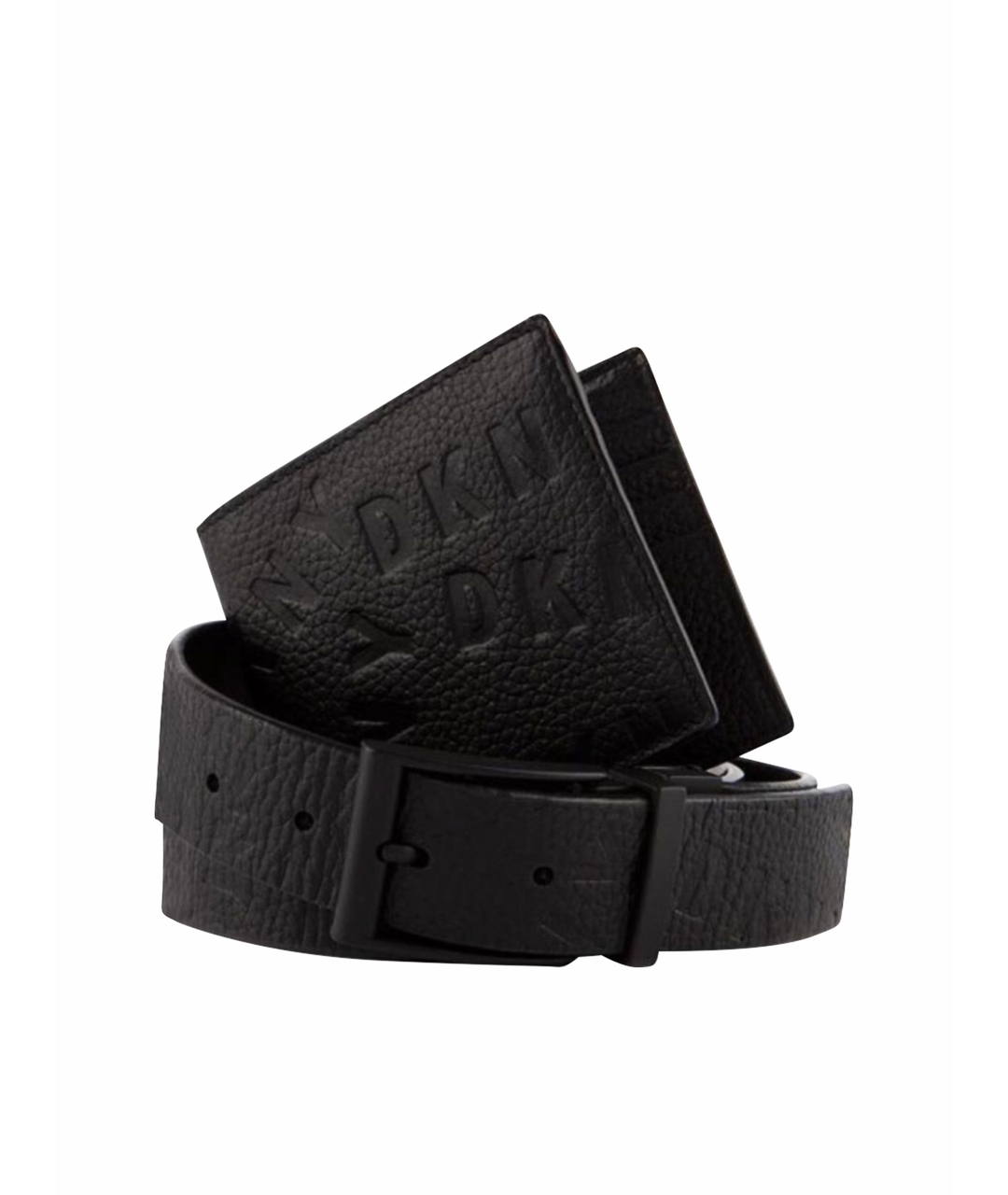 DKNY Черный кожаный кошелек, фото 1