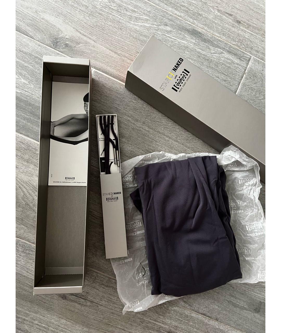 WOLFORD Фиолетовое полиэстеровое повседневное платье, фото 2