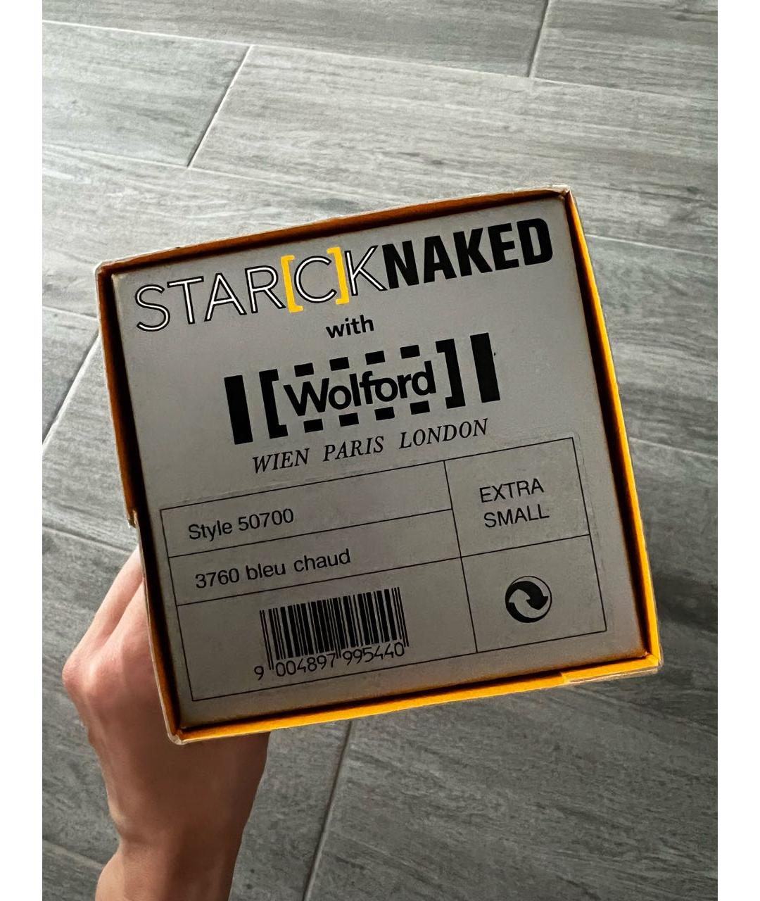 WOLFORD Фиолетовое полиэстеровое повседневное платье, фото 7
