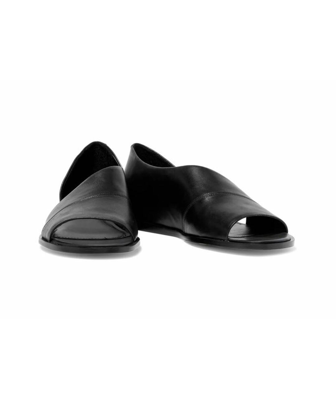 DKNY Черные кожаные сандалии, фото 3