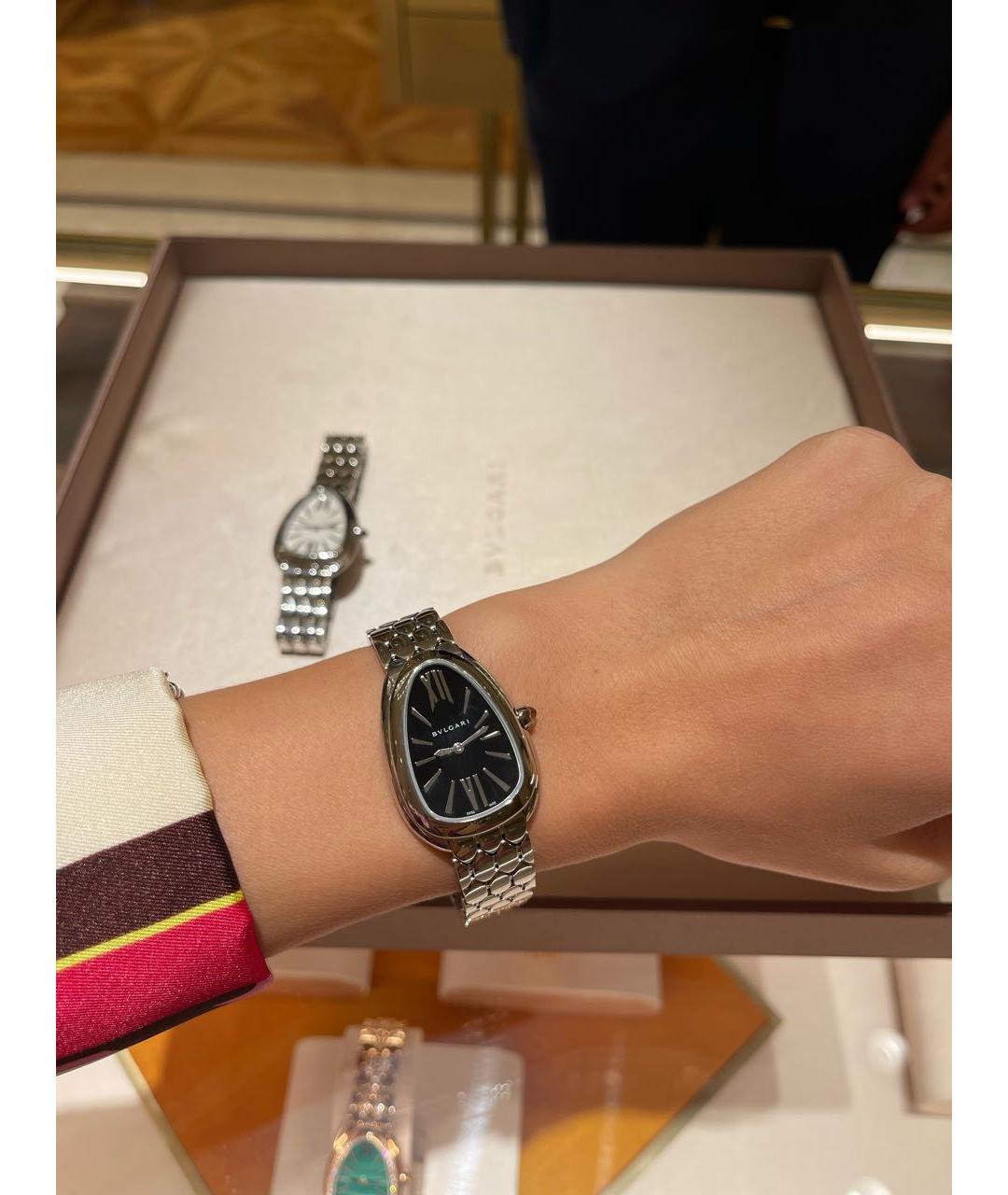 BVLGARI Белые часы, фото 6