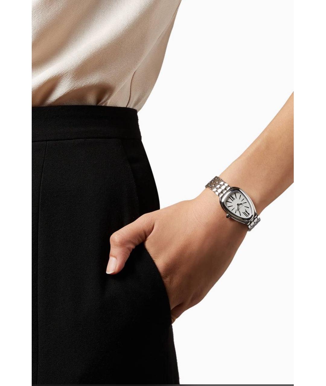 BVLGARI Белые часы, фото 2