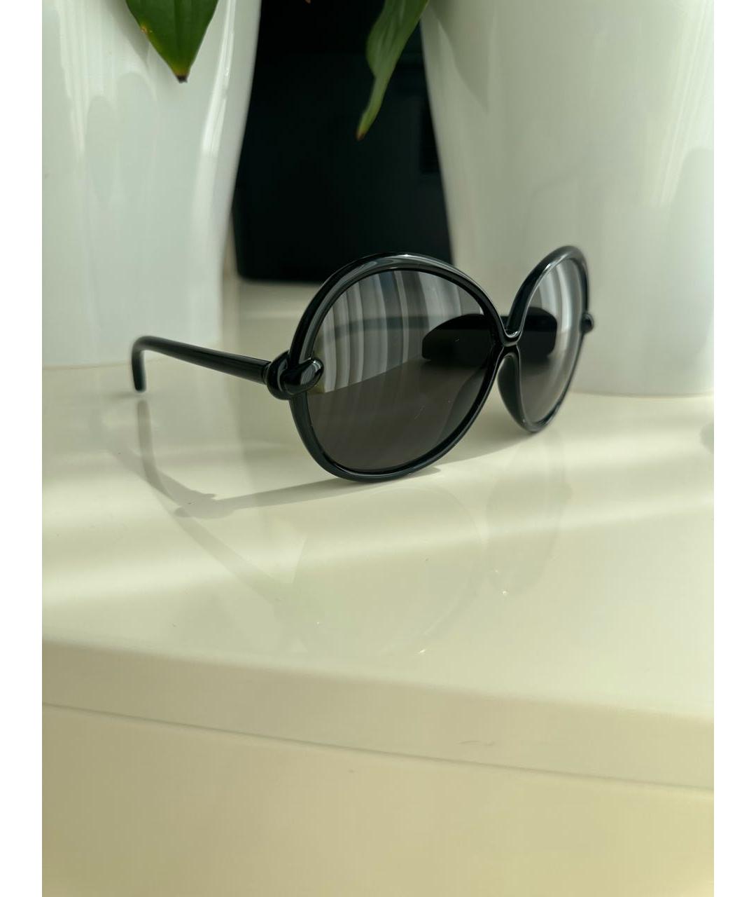 TOM FORD Черные пластиковые солнцезащитные очки, фото 3