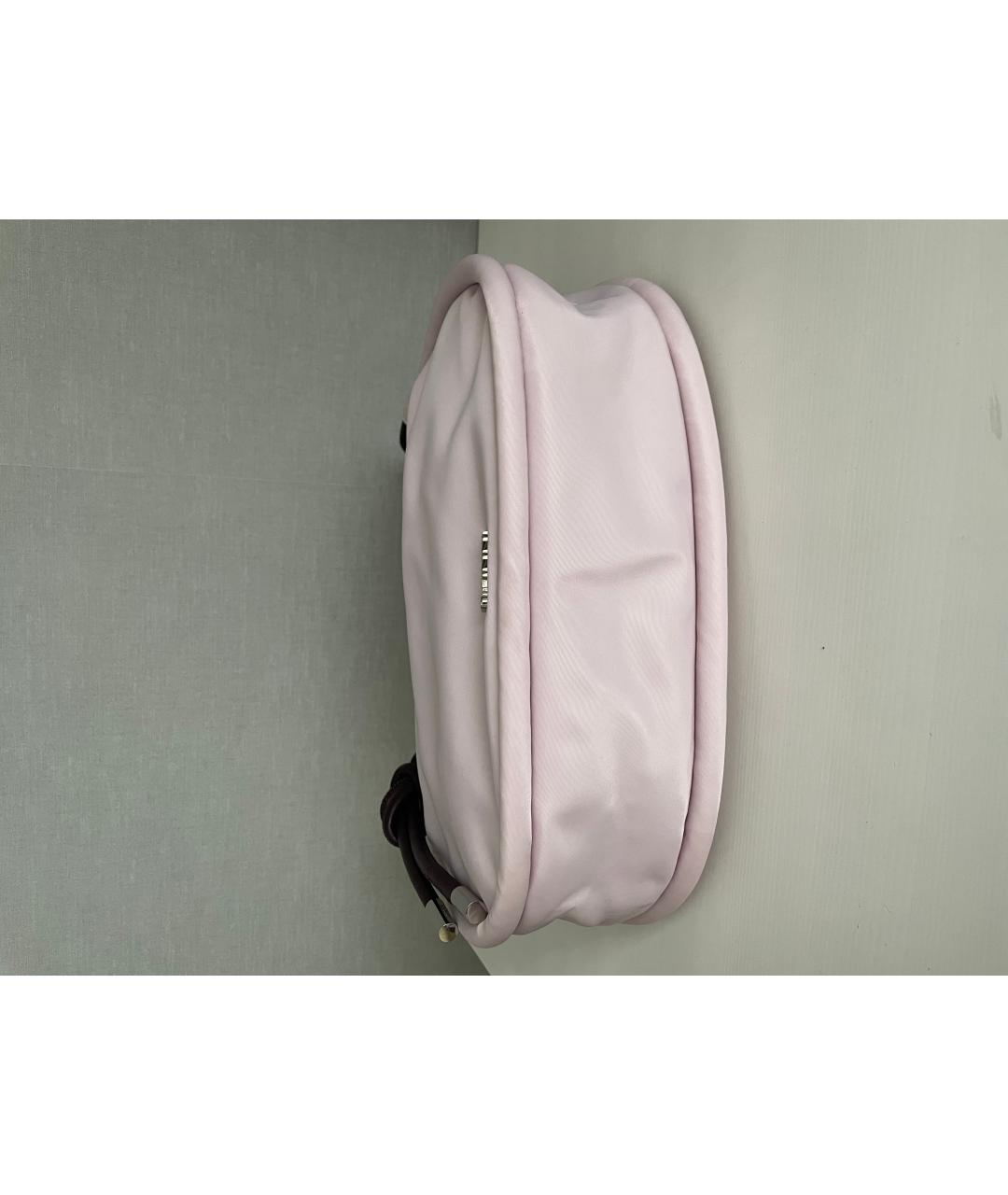 GANNI Фиолетовая синтетическая сумка через плечо, фото 5