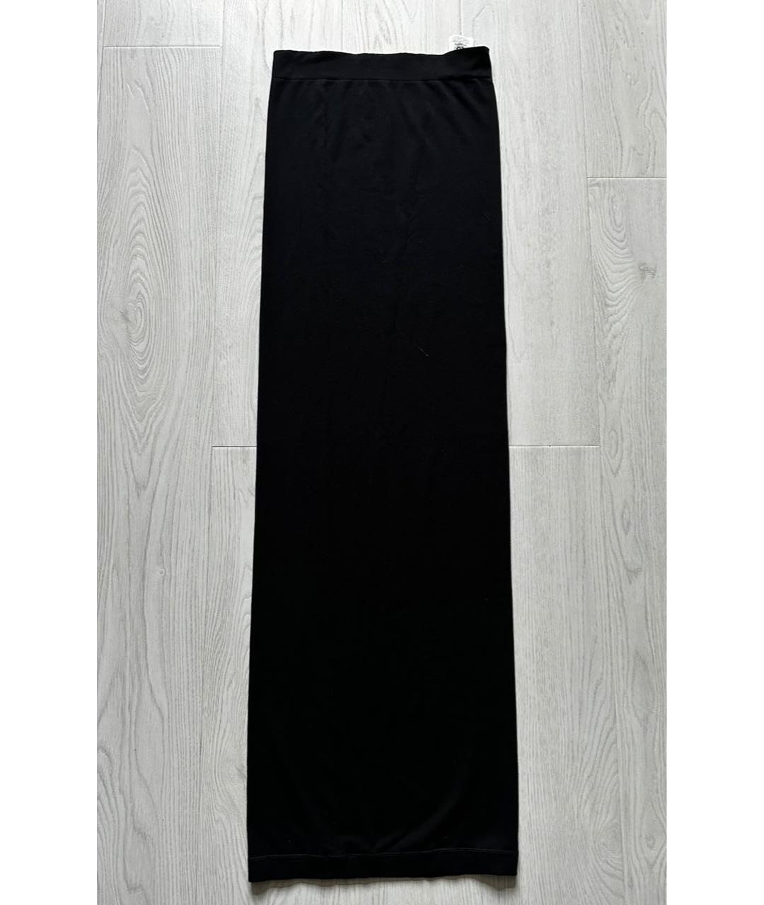 WOLFORD Черное полиамидовое повседневное платье, фото 3