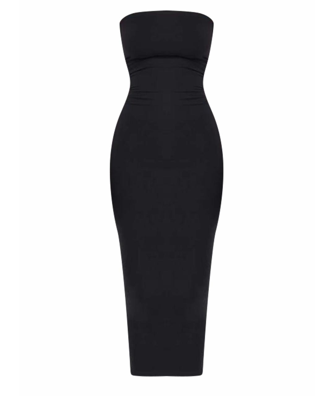 WOLFORD Черное полиамидовое повседневное платье, фото 1