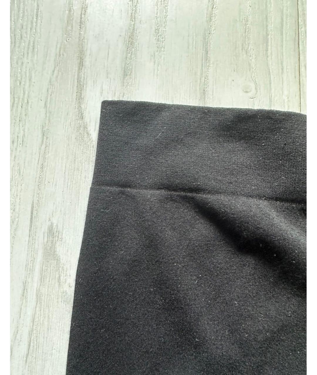 WOLFORD Черное полиамидовое повседневное платье, фото 4