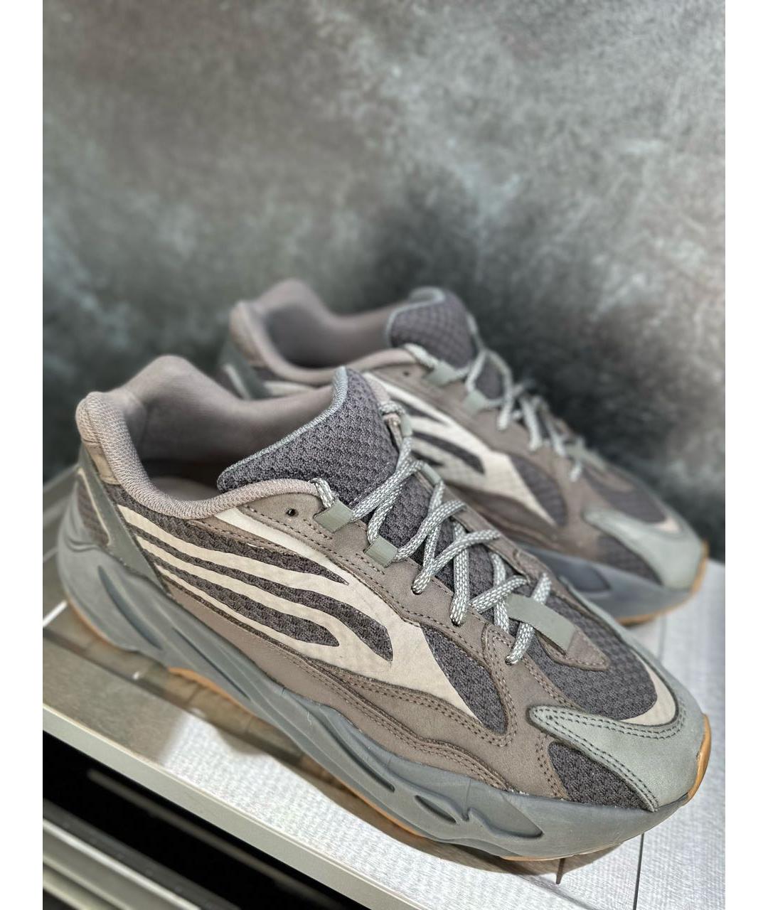 ADIDAS YEEZY Мульти текстильные низкие кроссовки / кеды, фото 6