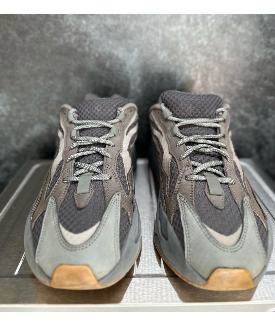 ADIDAS YEEZY Мульти текстильные низкие кроссовки / кеды, фото 2