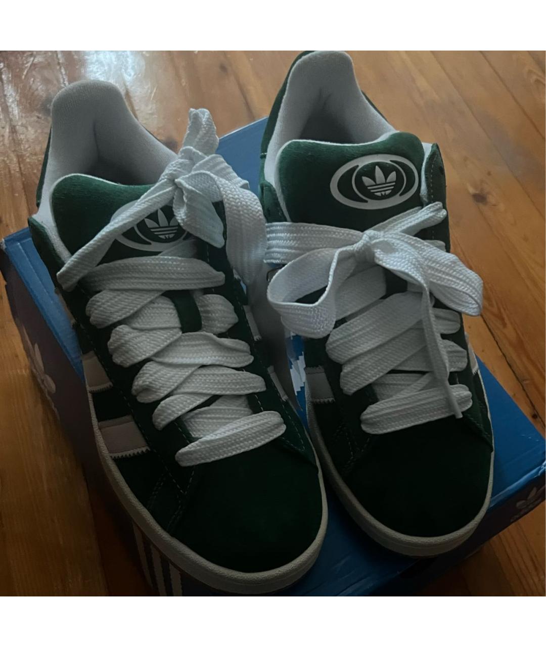 ADIDAS Зеленые кеды, фото 2