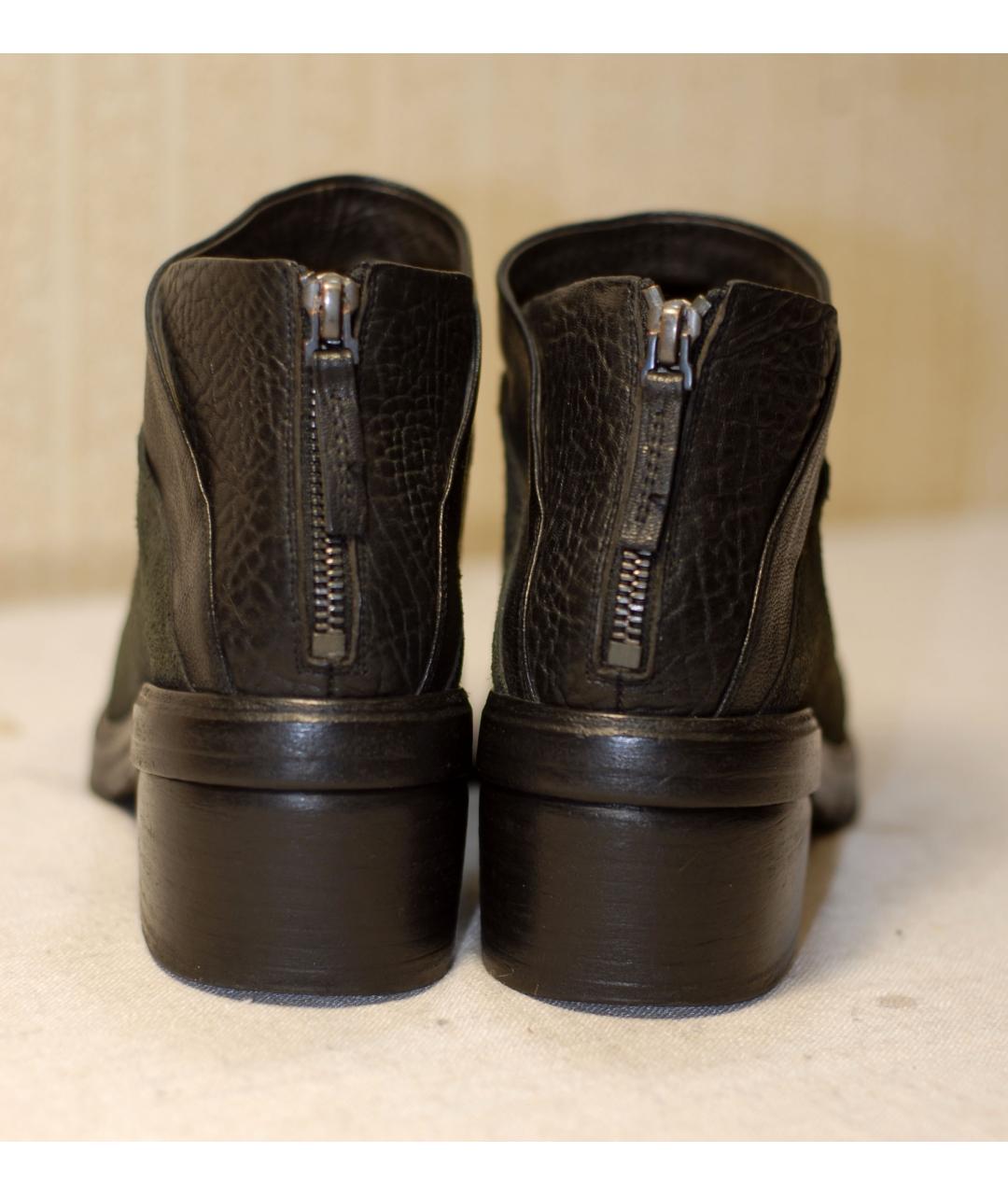 MARSELL Черные кожаные ботинки, фото 6