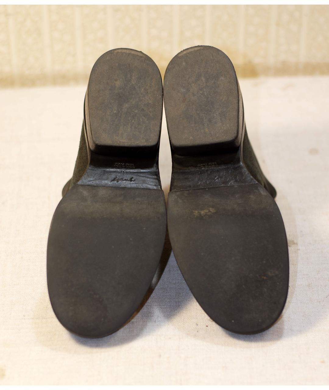 MARSELL Черные кожаные ботинки, фото 5