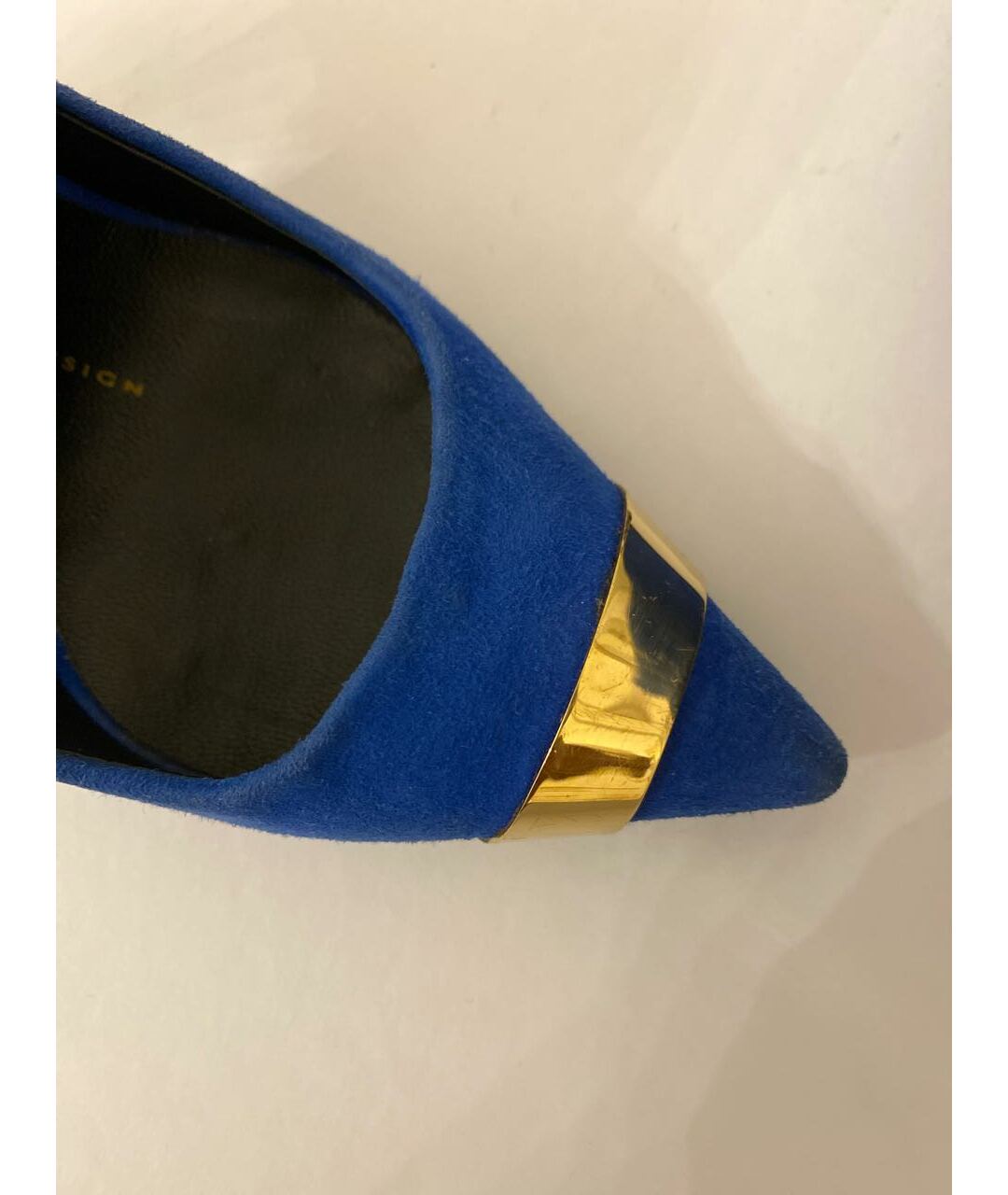 GIUSEPPE ZANOTTI DESIGN Синие замшевые туфли, фото 5