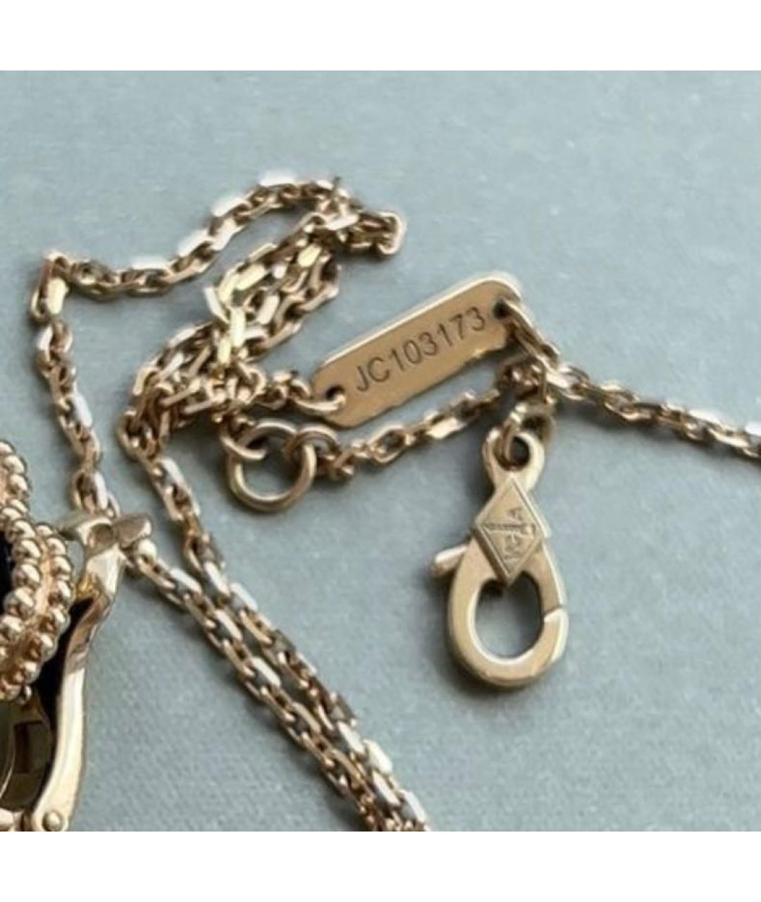 VAN CLEEF & ARPELS Черный комплект из желтого золота, фото 5