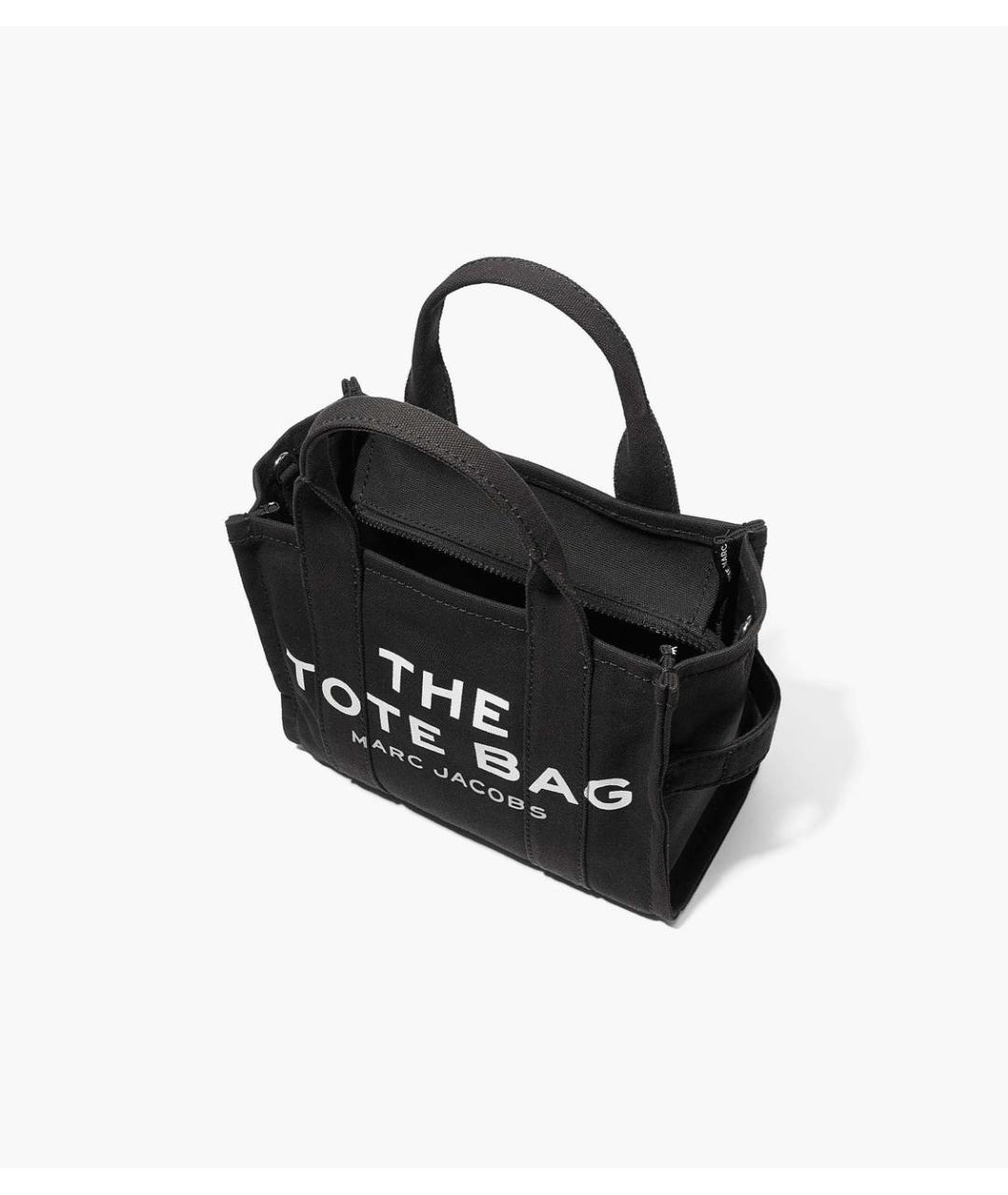 MARC JACOBS Черная тканевая сумка тоут, фото 2