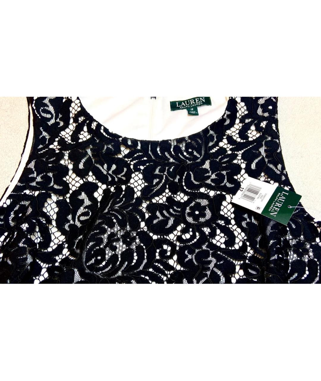 RALPH LAUREN Черное платье, фото 5