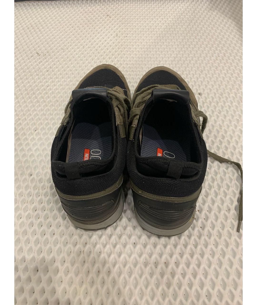 PREMIATA Хаки замшевые высокие кроссовки / кеды, фото 4