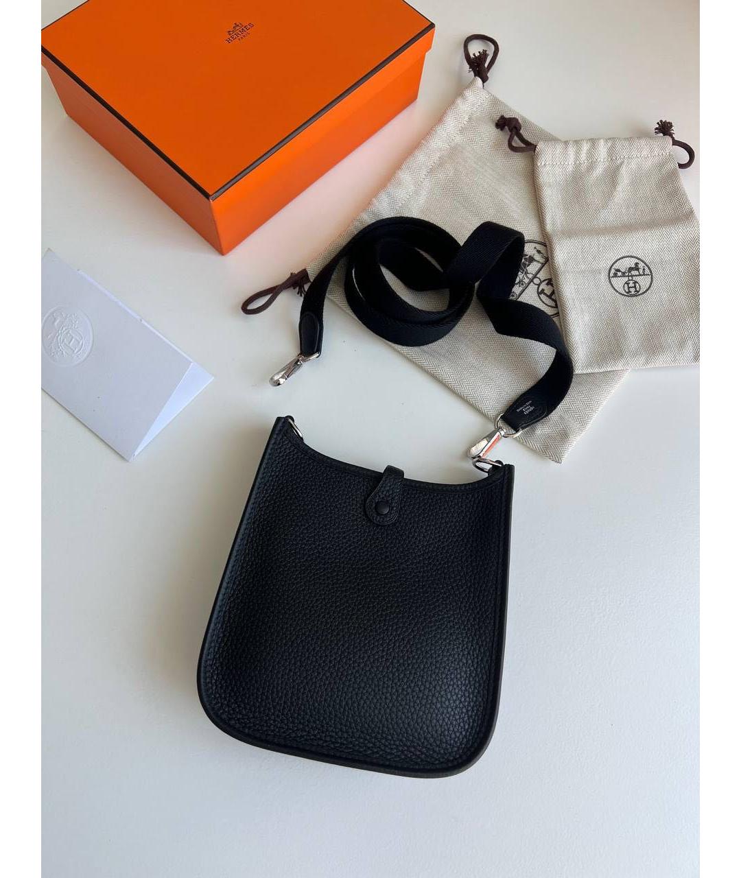 Hermes evelyne clearance mini black