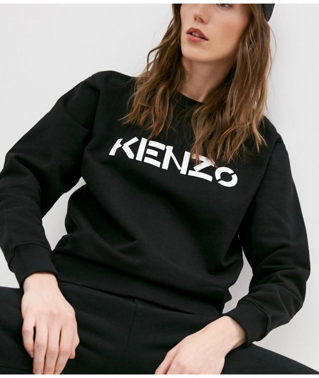 KENZO Черный хлопковый спортивные костюмы, фото 4