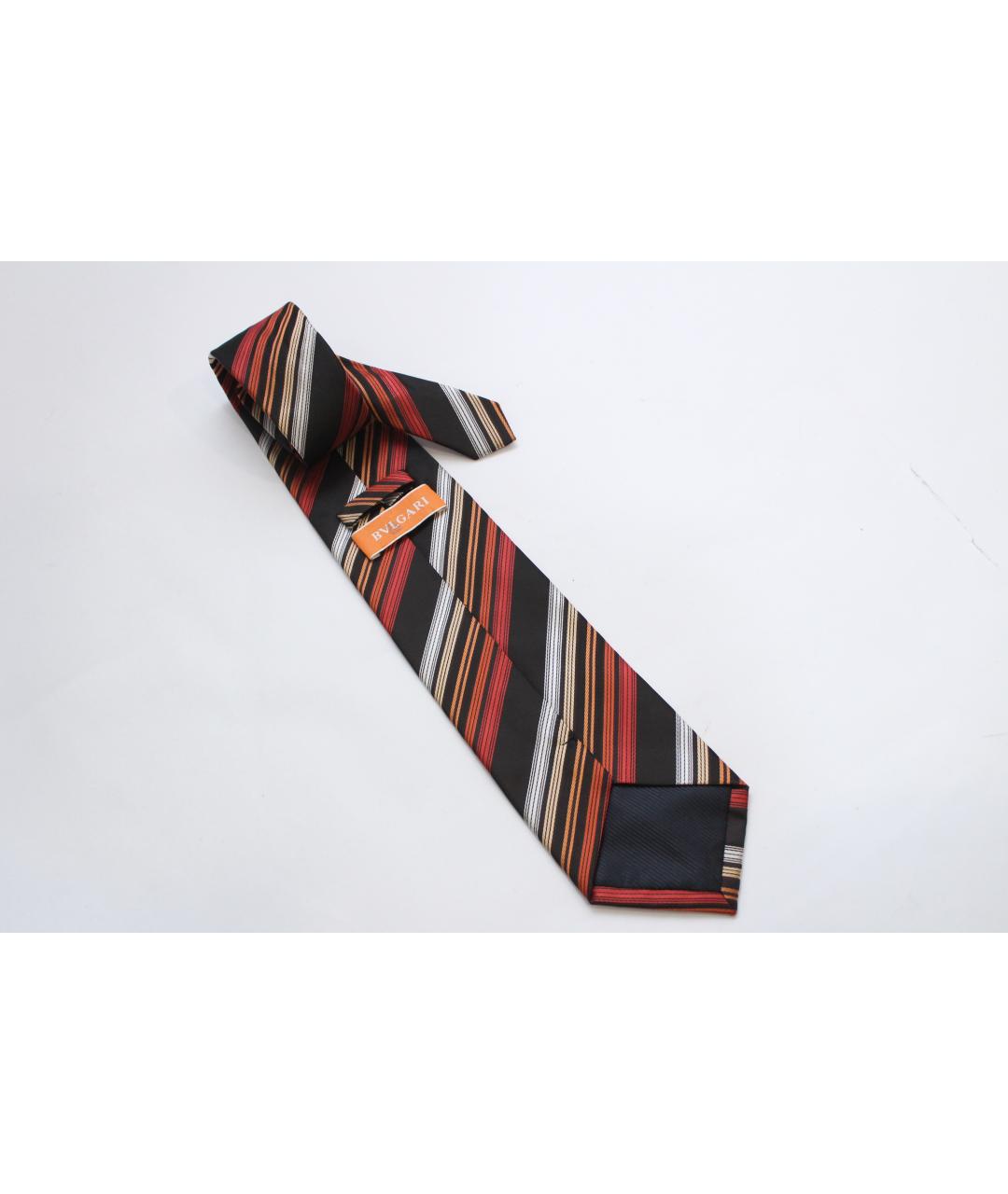 BVLGARI Мульти шелковый галстук, фото 3