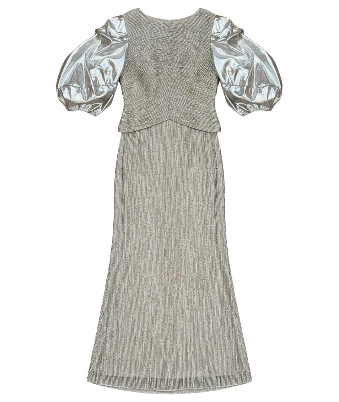 ESCADA Серебряное вечернее платье, фото 1