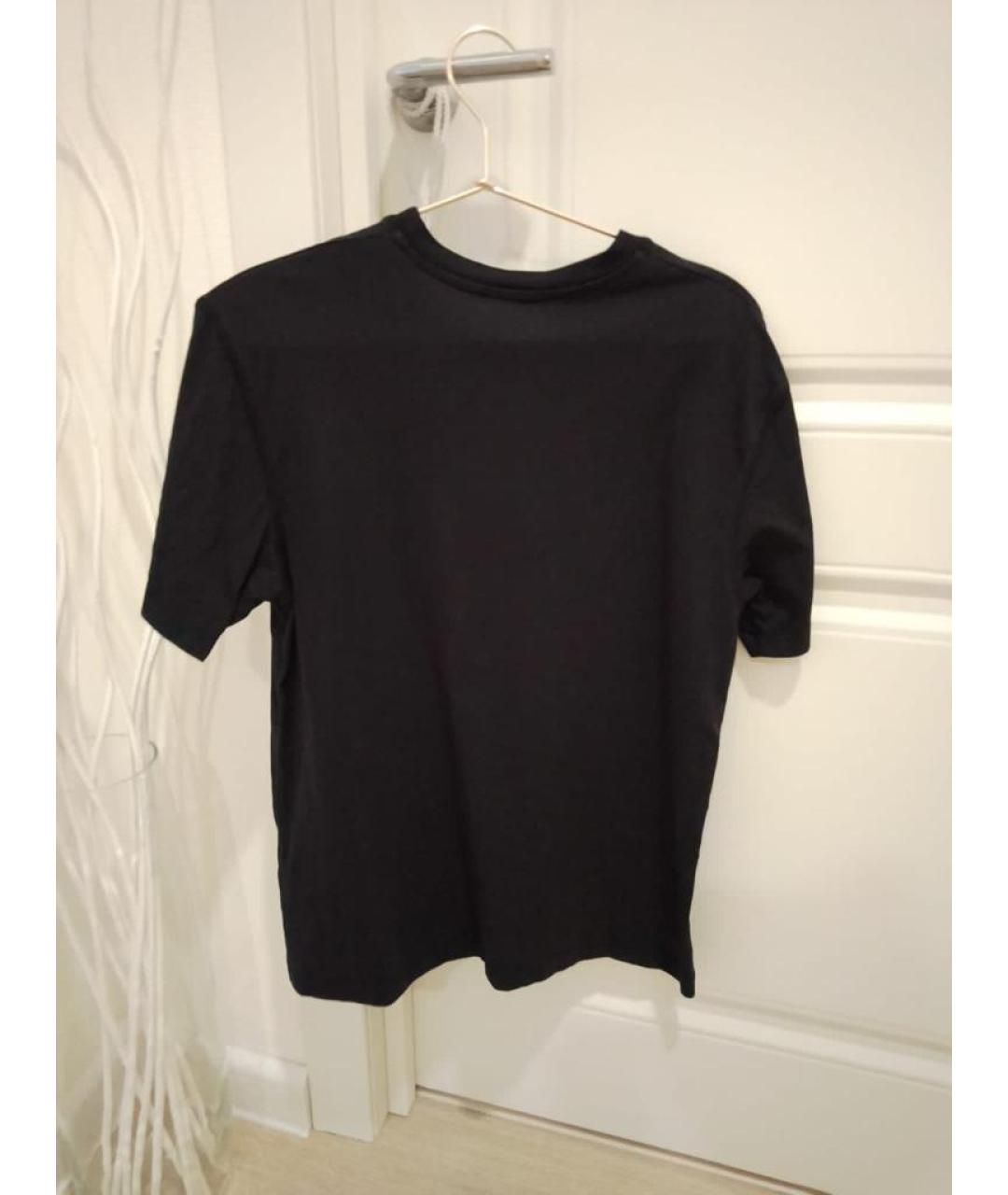 AGENT PROVOCATEUR Черная хлопковая футболка, фото 4