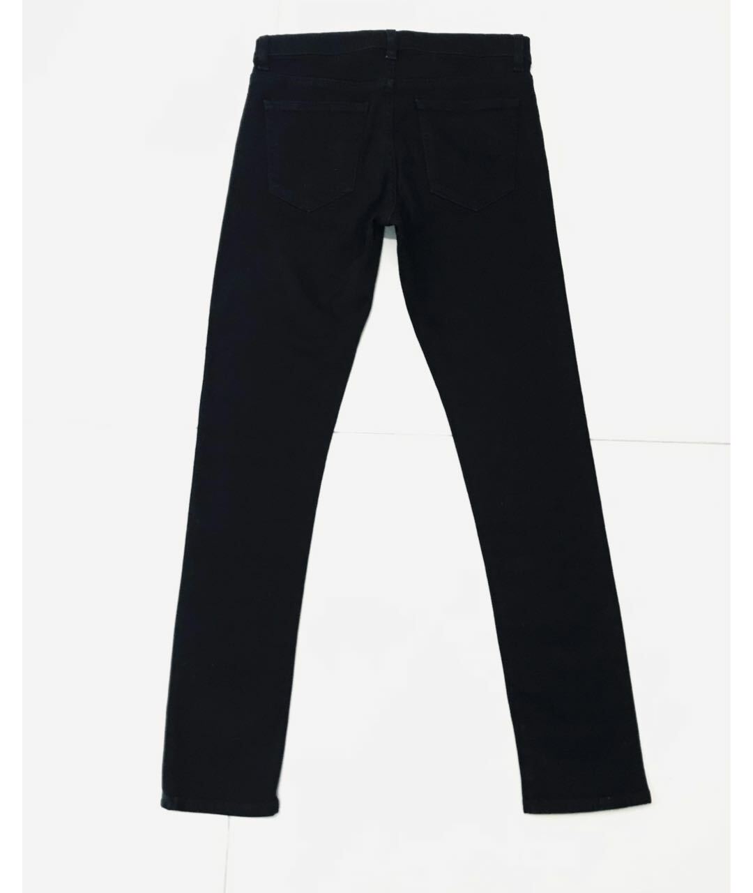 VALENTINO Черные хлопко-эластановые джинсы слим, фото 5