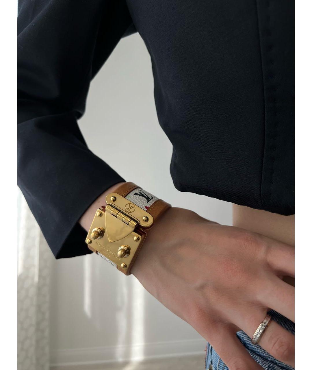 LOUIS VUITTON Мульти кожаный браслет, фото 8