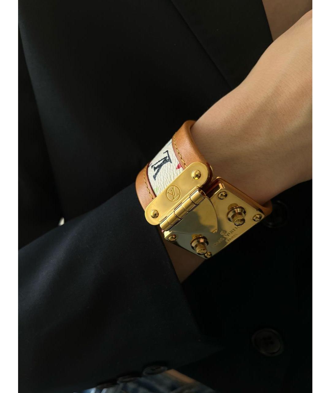 LOUIS VUITTON Мульти кожаный браслет, фото 7