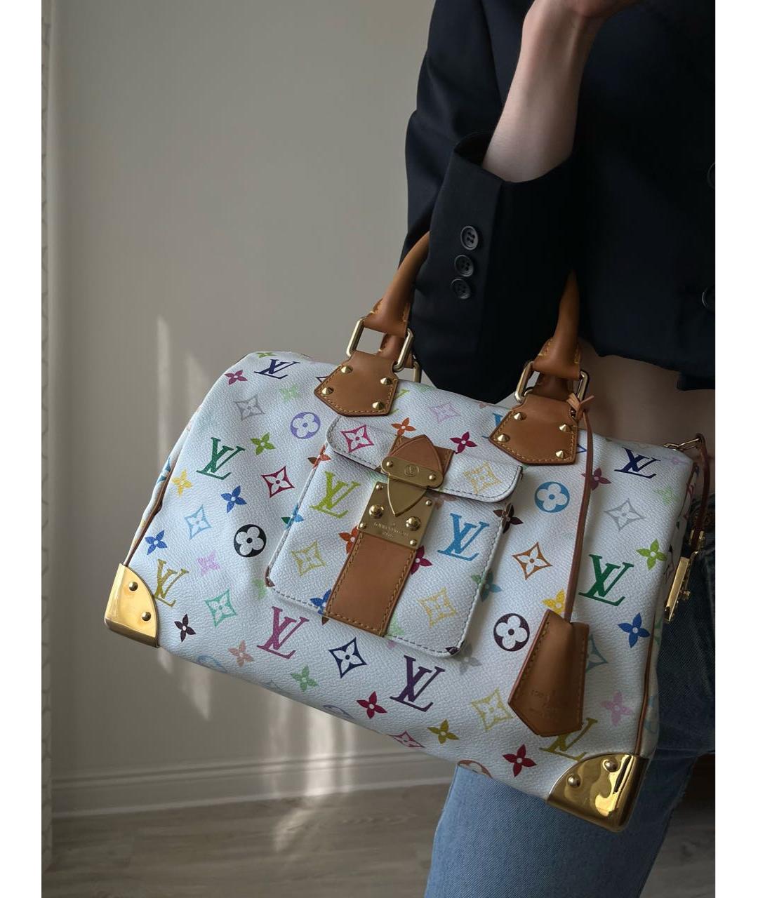 LOUIS VUITTON Мульти кожаная сумка с короткими ручками, фото 7