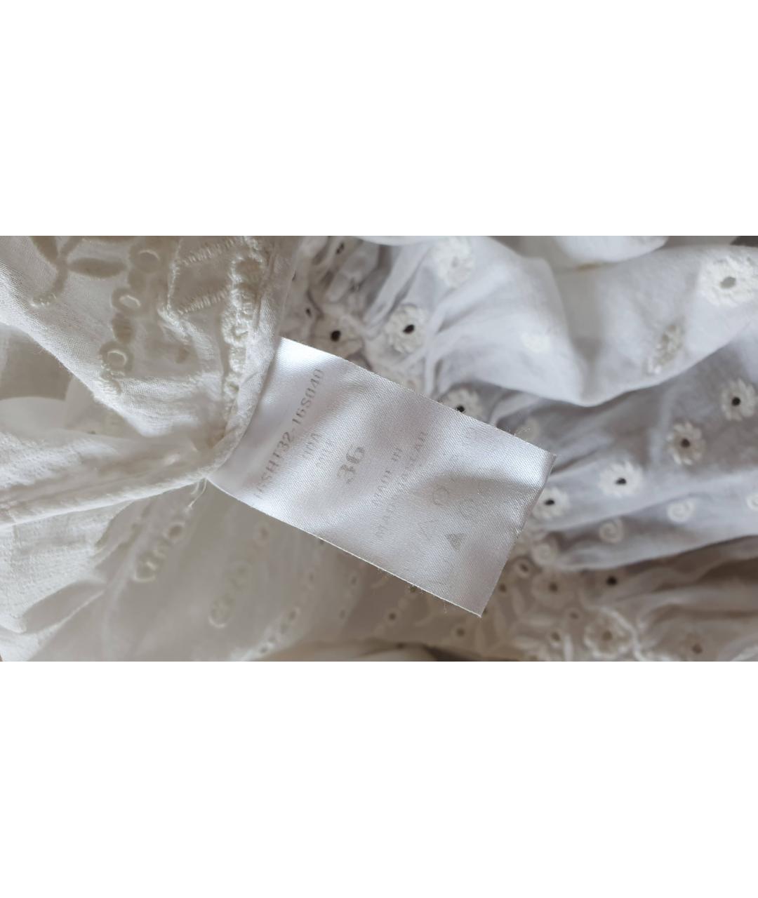 CHLOE Белая хлопковая туника, фото 6