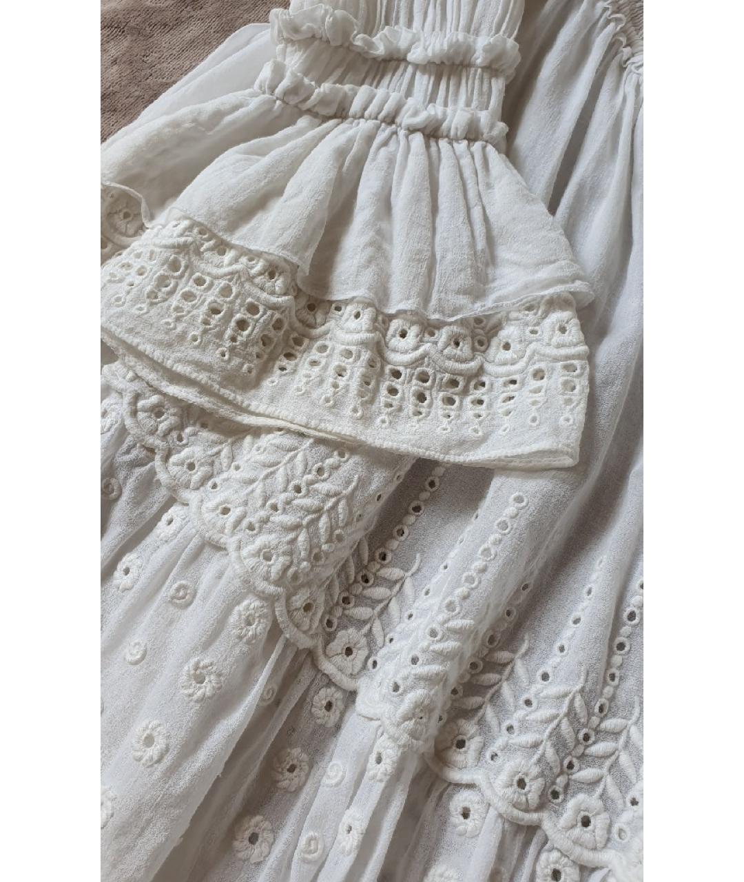 CHLOE Белая хлопковая туника, фото 4