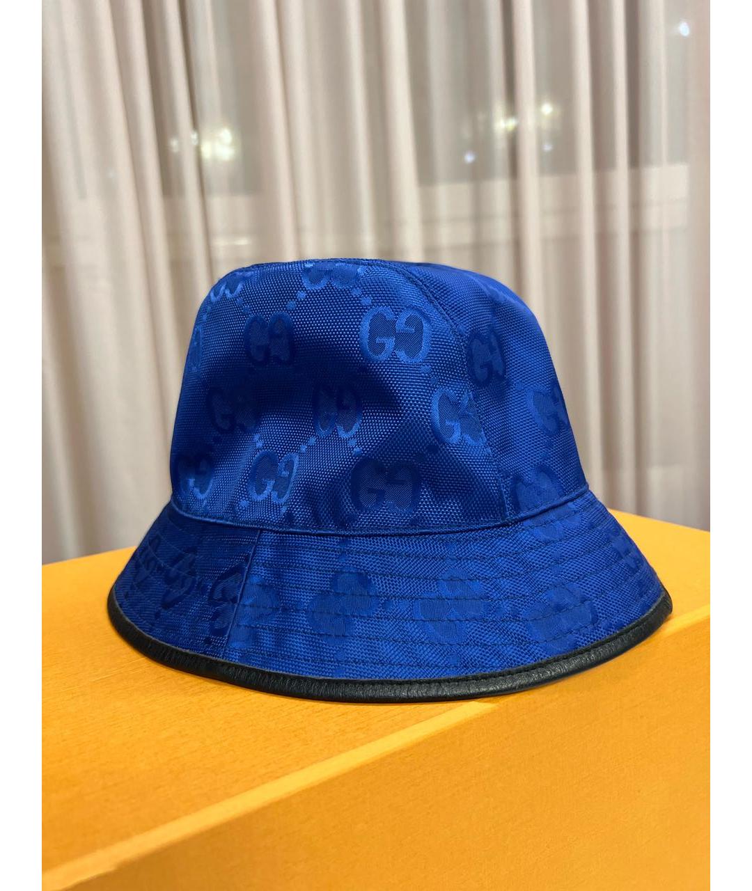 GUCCI Синяя панама, фото 2